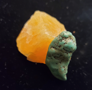 Picture of Calcite and Turquoise